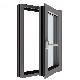 Energy Saving High Quality Balcony Outside Others White Frame Tilt and Turn Window Glass