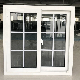 High Quality PVC Sliding Window with Grill Design manufacturer