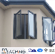  High Quality As2047 Aluminum Double Tempered Glass Casement Windows for Residential House