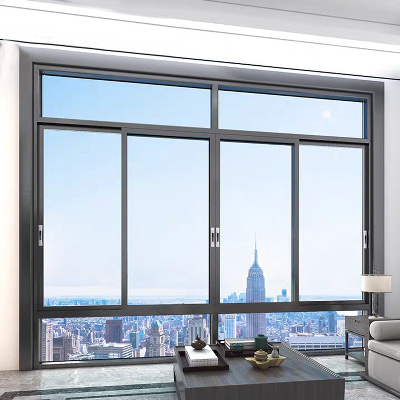 Modern Design Anti-Theft Interior Aluminum Glass Windows Hotel Aluminium Sliding Windows