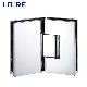  OEM ODM Wholesale Aluminum Standard Duty Shower Hardwarer Hinges with Covers for Glass Shower Door