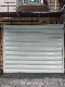 Embossed Electric Commercial White Rolling-up Aluminum Shutter Garage Door