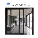 American Standard Nfrc/Aama150 Series Wholesale Price Customized Size and Color Aluminium Sliding Window Door System Metal Aluminum Frame Door manufacturer