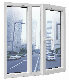 European Design UPVC Windows Double Glazing Swing PVC Casement Window