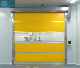 Automatic Rapid PVC Soft Fabric Roller Shutter Door Electric High Speed Performance Fast Action Industrial Remote Control Quick Overhead Rolling Roll up Doors