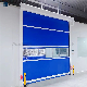  Safe Industry Automatic Sliding PVC High Speed Rolling Curtain Door