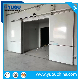  Industrial Automatic or Manual Polyurethane Sandwich Panel Thermal Insulated Stainless Steel Cold Storage Freezer Room Sliding Door for Refrigeration Warehouse