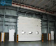 Galvanized Steel Panel Industrial Upward Sliding Overhead Sectional Doors Used for Factory/Cold Room/Warehouse/Garage Door manufacturer