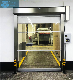 High Speed Automatic Industrial Electric PVC Transparent Rolling Door High Speed Rollup Full Clear PVC Rapid Security Door for Clear Room / Workshop / Warehouse