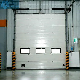 Sandwich Panels Overhead Door Industrial Garage Door Safety Lifting PU Sandwich Door manufacturer