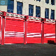 Fire Proof Fire Station Used High Speed Spiral Door / Rapid Metal Spiral Raller Door / Fast Hard Aluminum High Speed Rolling Door for Fire Department