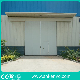 Industrial Manual or Automatic Thermal Insulated Sliding Gate with Small Wicket Door