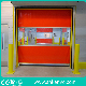  Food Grade PVC Fabric High Speed Fast Rapid Roller Shutter Door for Food Processing Factory