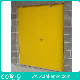 Commercial Double or Single UL and FM Certified Panic Fire Rated Metal Door with Vision Panel