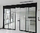  Hot Sale Aluminum Alloy Profile Automatic Sliding Door with Electric Sensor Detector