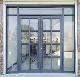 China Factory Waterproof Doors Commercial Kfc Shop Front Store Front Door manufacturer