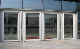 High Quality Kfc Door Latest Design Spring Floor Shop Front Doors, Swing Shop Front Doors manufacturer