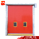 Industrial High Speed Auto-Restoring PVC Fabric Roling Shutter Door for Logistic Warehouse (HF-E101)