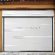 40mm Thickness Galvanized Steel White Automatic Sectional Garage Door