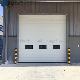 Color Steel Panel Warehouse Overhead Industry Automatic Sectional Door manufacturer