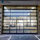  Aluminum Transparents Glass Overhead Sectional Commercial Doors