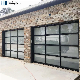 Automatic Frosted Tempered Glass Panel Garage Door