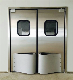  Industrial ABS Plastic or Stainless Steel Automatic Closing Impact Kitchen Entrance Swinging Traffic Doors for Food Factory