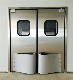 Industrial ABS Plastic or Stainless Steel Automatic Closing Impact Kitchen Entrance Swinging Traffic Doors for Food Factory