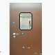 Stainless Steel Clean Door, Manual Panel Safety Door