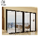 High Quality Low-E Double Glass Semi-Automatic Aluminium Sliding Doors System