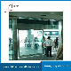  Automatic Sliding Door 2X150kgs Capacity, Dual Leaf Glass Door, Aluminum Frame Glass Sliding Door