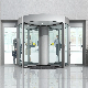 4-Wing Crystal Revolving Door for Hotel or Mall Building Material