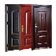 Hot Selling Cheap Modern Turkey Entrance Entry Doors Exterior Door Modern Front Steel Security Door manufacturer