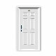 Hot Sale Cheap House Exterior Safety Metal Entrance Steel Door manufacturer