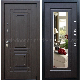 2021 Mirror Glass Inserted Exterior Door, Steel MDF Armored Door manufacturer