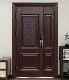  Wholesale and Retail Turkish Style Steel Wood Armored Turkey Steel Security Door