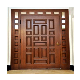 5% off Modern Design Residential Aluminum Pivot Entry Door Iron Steel Stone Panel Villa Main Pivot Door