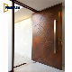 Europe Home Design Main Entrance Entry Security Steel Double Door manufacturer