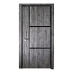 Modern Waterproof Polish Panel Prehung Internal Room Wood WPC Doors Interior Wooden Composite Door