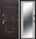  Russia Mirror Glass Inserted Exterior Door, Steel MDF Armored Door