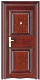 Fusim Door for Apartment Exterior Security Doors Steel Security Door (FX-B0211)