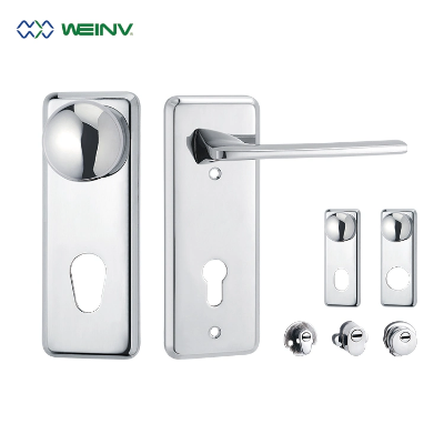 New Stainless Steel 304 Precision Casting Israel Multi-Point Lock Door Handle
