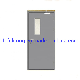 New Patio Sliding Entrance Fireproof Glass Fire Rated Steel Door manufacturer