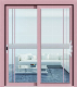 High Quality Waterproof Ventilation Door Designs Bathroom Door Ventilation with Glass manufacturer