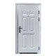 Exterior Metal Steel Security Cheap Price Door White Color