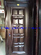 Interior Sliding Glass Patio Wooden PVC Steel Security Door manufacturer