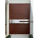 High Quality Villa American Design Front Single Entry Pivot Doors Modern Entry Solid Wood manufacturer