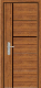  Simple Bedroom Solid Wooden Door (YFM-8005)