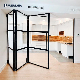 Insulated Soundproof Interior Aluminum Glass Bi Folding Door manufacturer