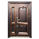  China Manufacturer Front Door Designs Steel Entry Exterior Security Steel Door
